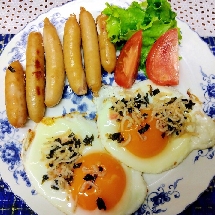 目玉焼きプレート